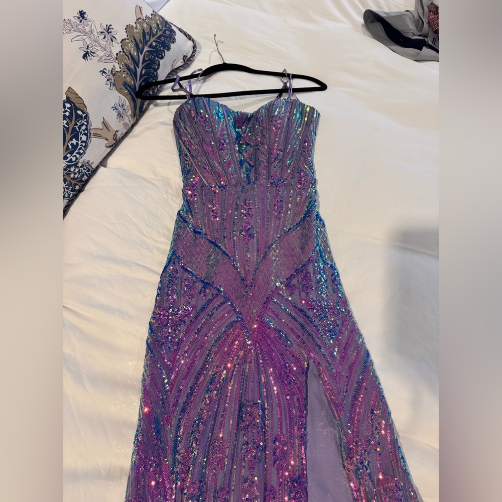 ✨Northern Lights✨ Camille La Vie Evening Gown Dress, Size 4